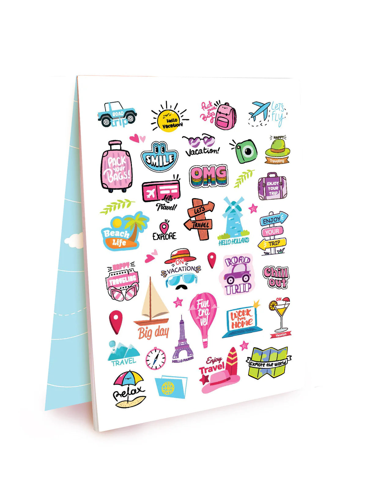Travelogue Sticker Book