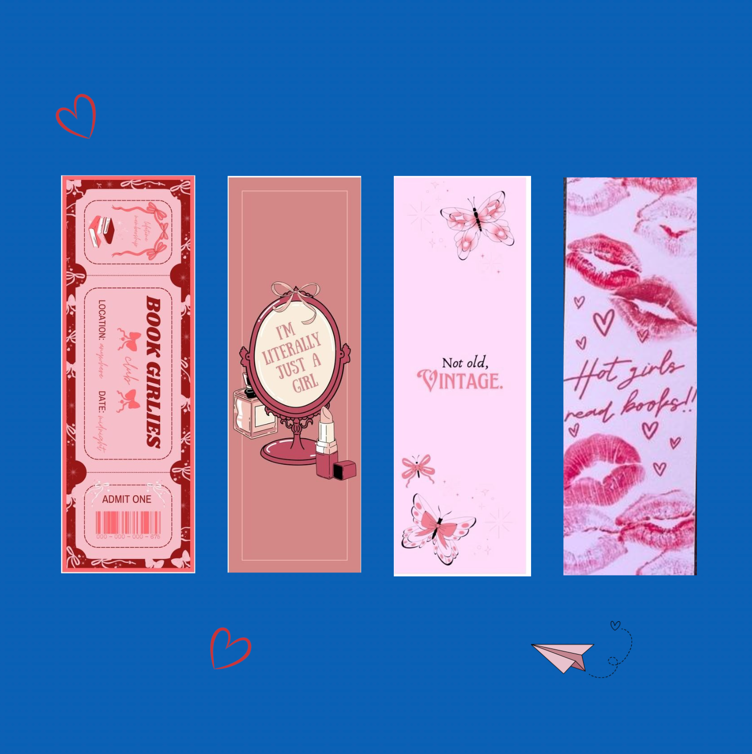 Girly Bookmarks
