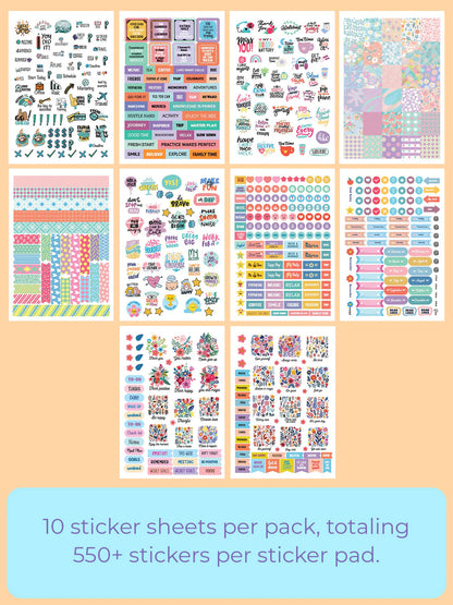 Get Ahead Sticker Book