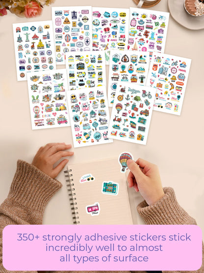 Travelogue Sticker Book