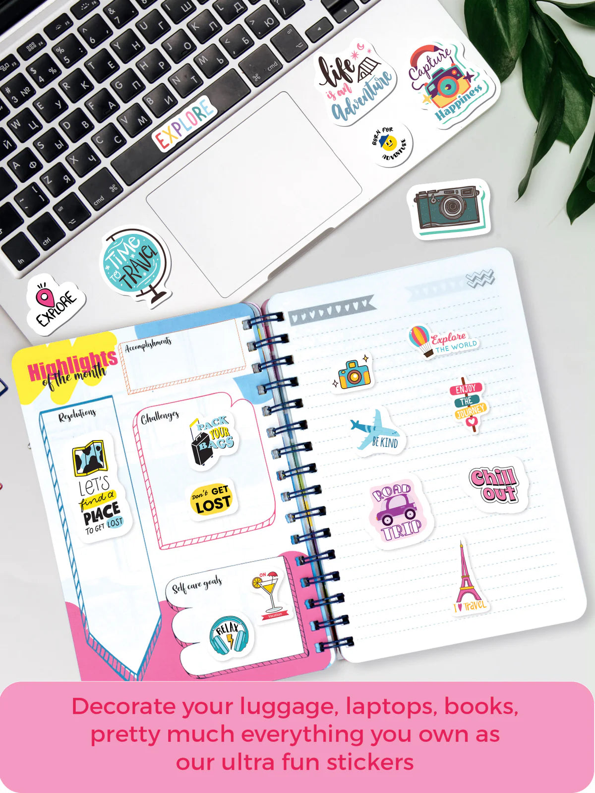 Travelogue Sticker Book