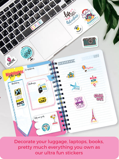 Travelogue Sticker Book