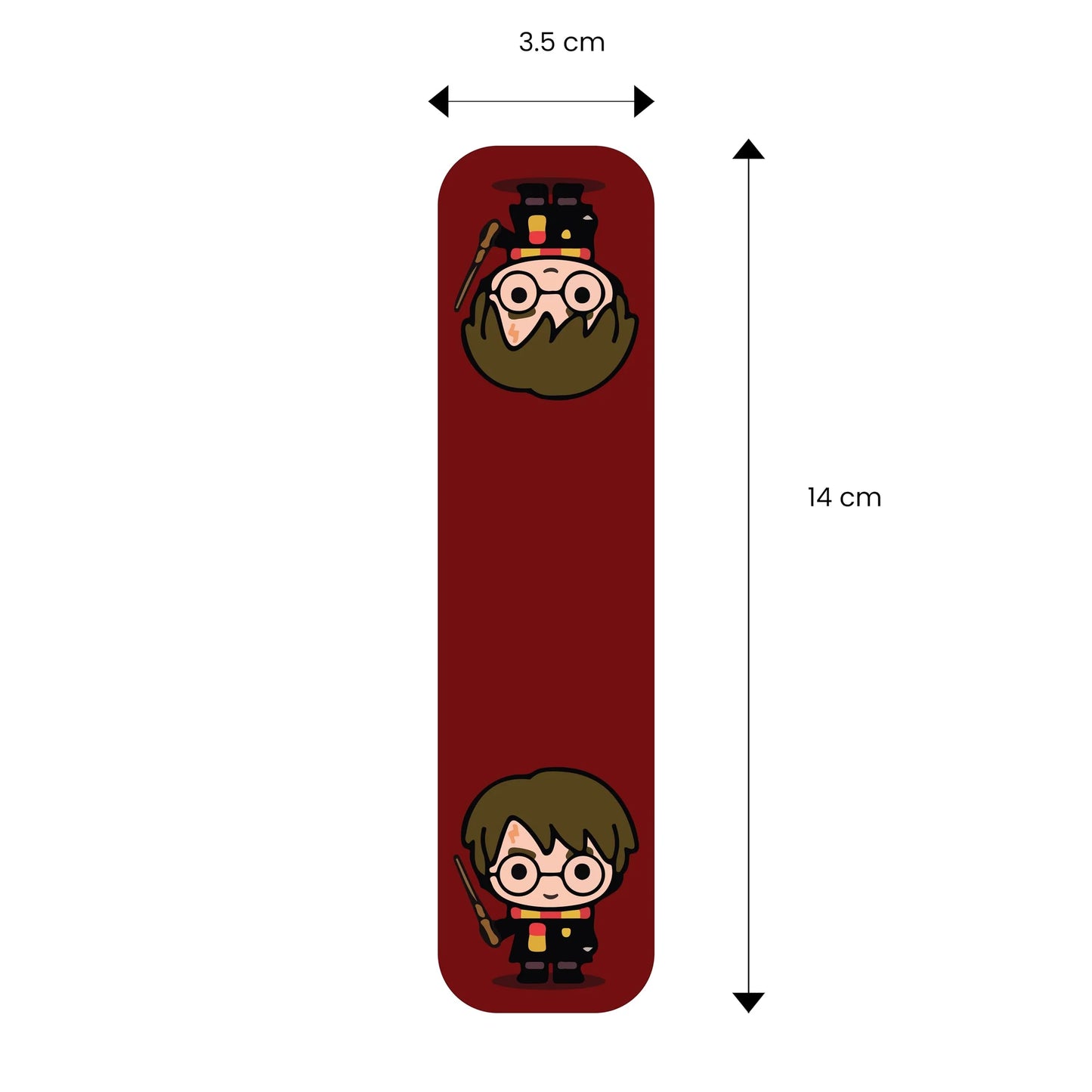 Harry Potter Bookmarks - Set of 9 magnetic bookmarks