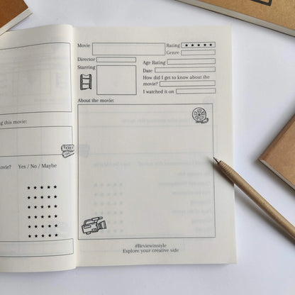 Binge Journal - Movie review journal