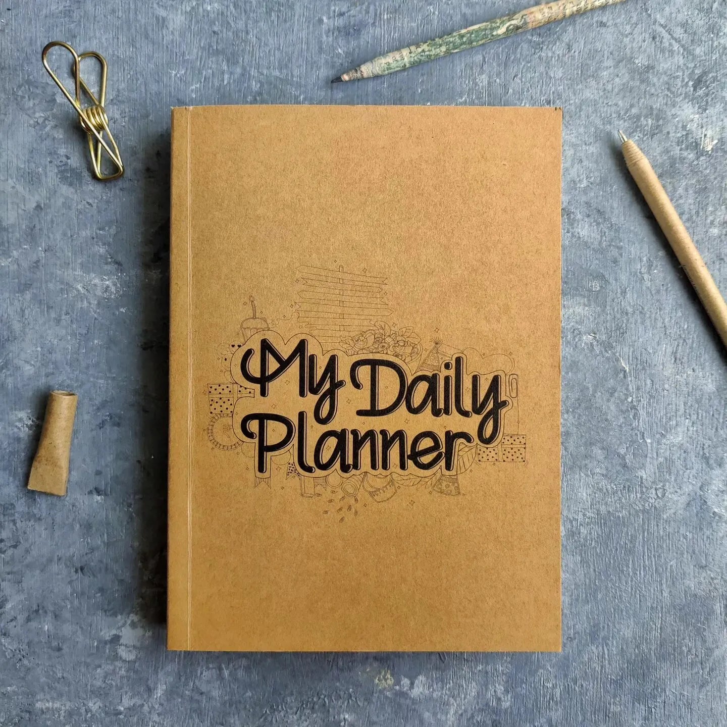 My Daily Planner – 12 Month Undated