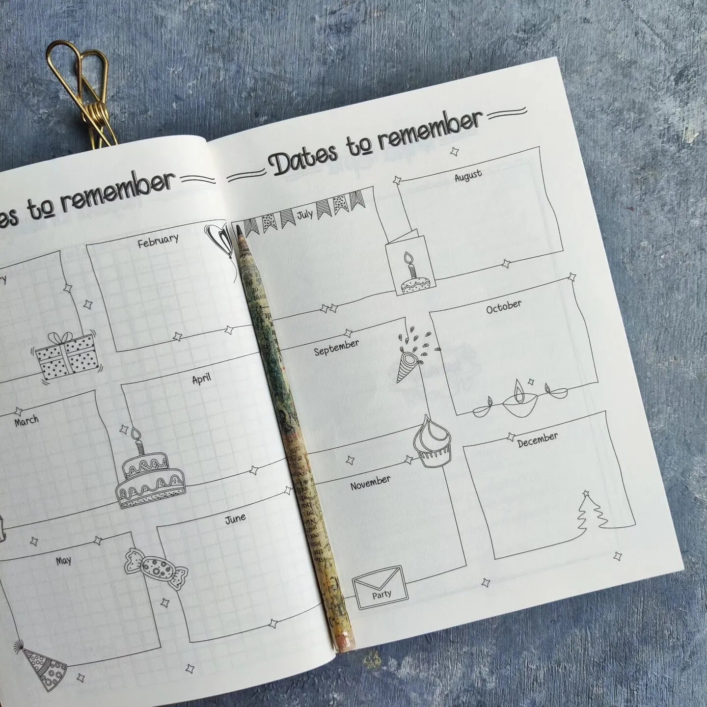 My Daily Planner – 12 Month Undated