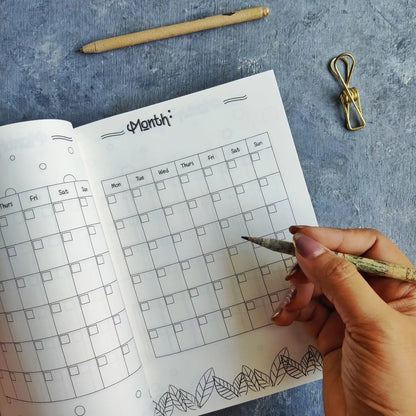 My Daily Planner – 12 Month Undated