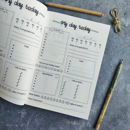 My Daily Planner – 12 Month Undated