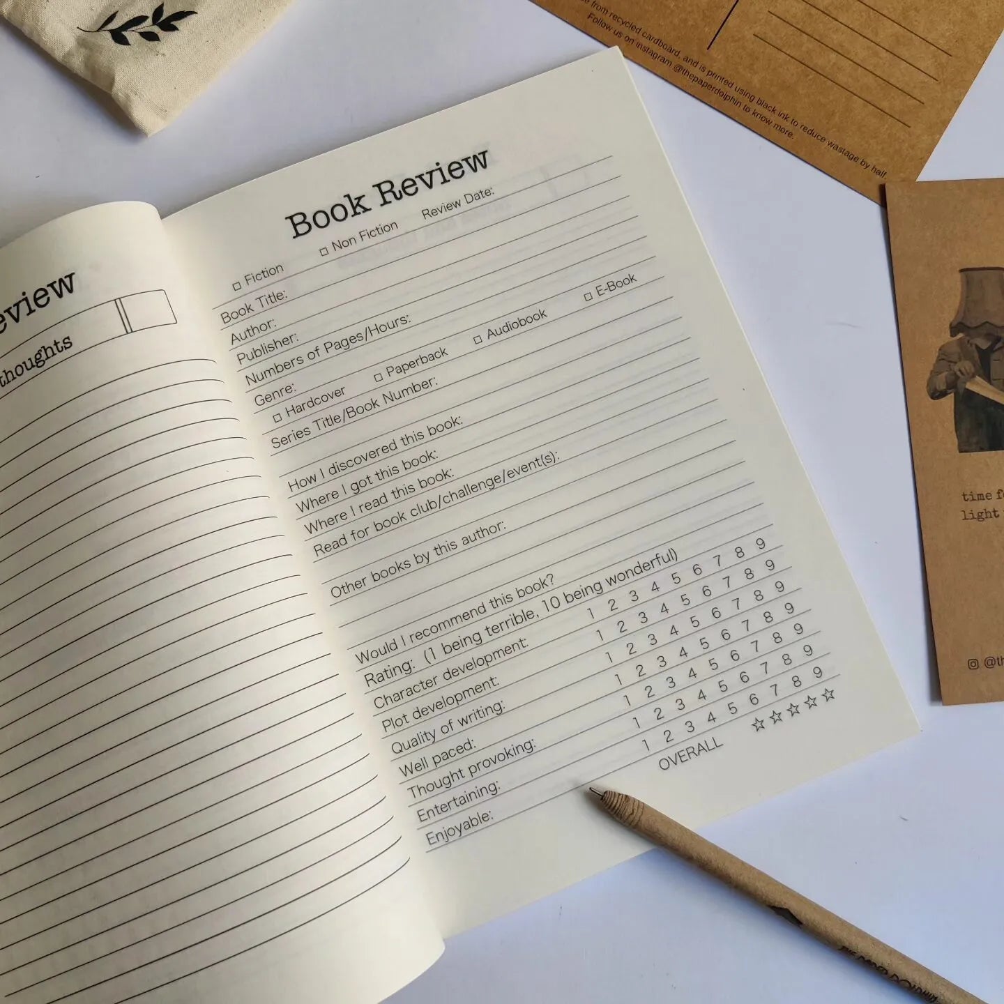 Reader's Journal - Book review journal