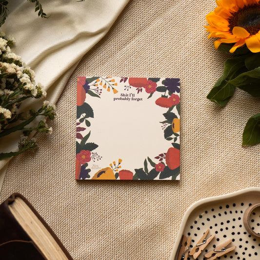 Shit I'll Probably Forget Magnetic Notepad