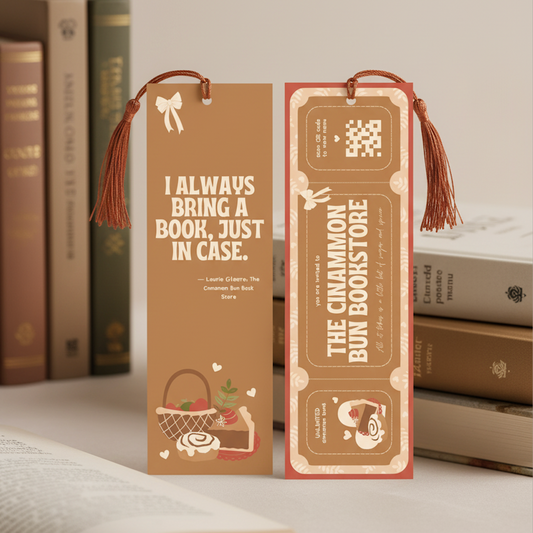 Bookstore Ticket Bookmark