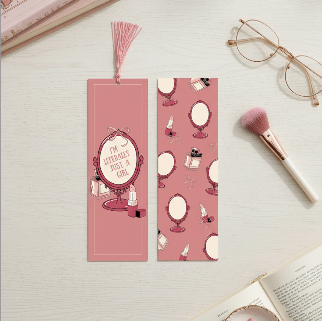 Girly bookmark