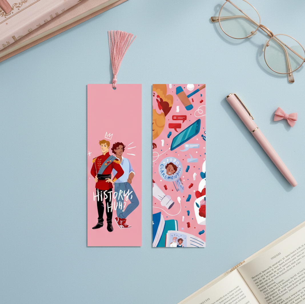 Red,White and Royal Blue Bookmark
