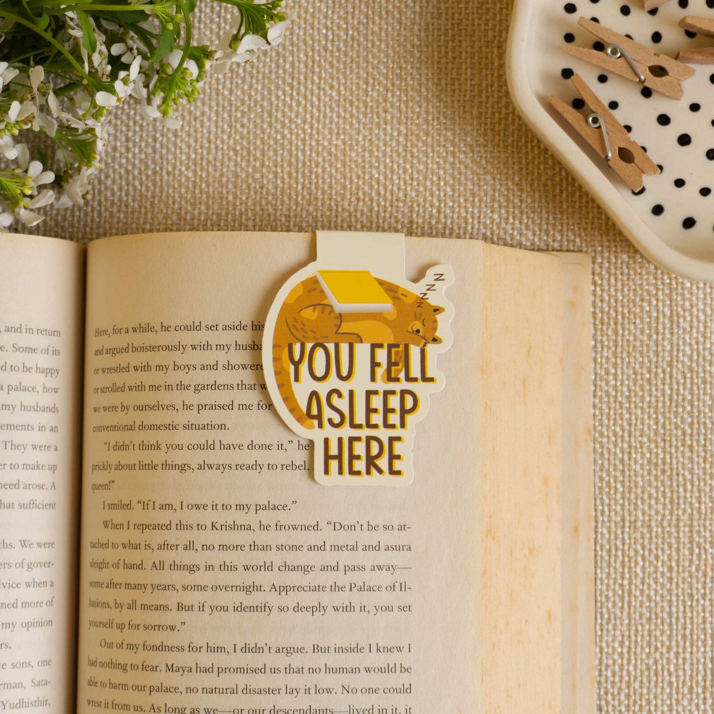 Laugh & Love Set of 10 Magnetic Bookmarks