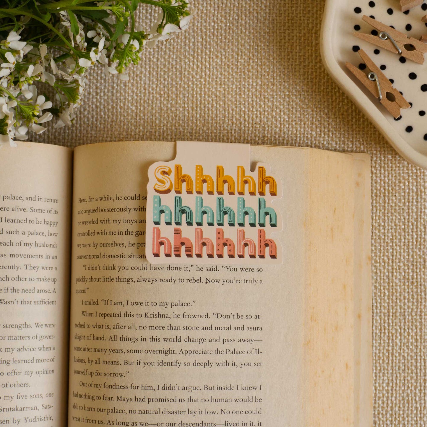Fun & Flair Set of 10 Magnetic Bookmarks