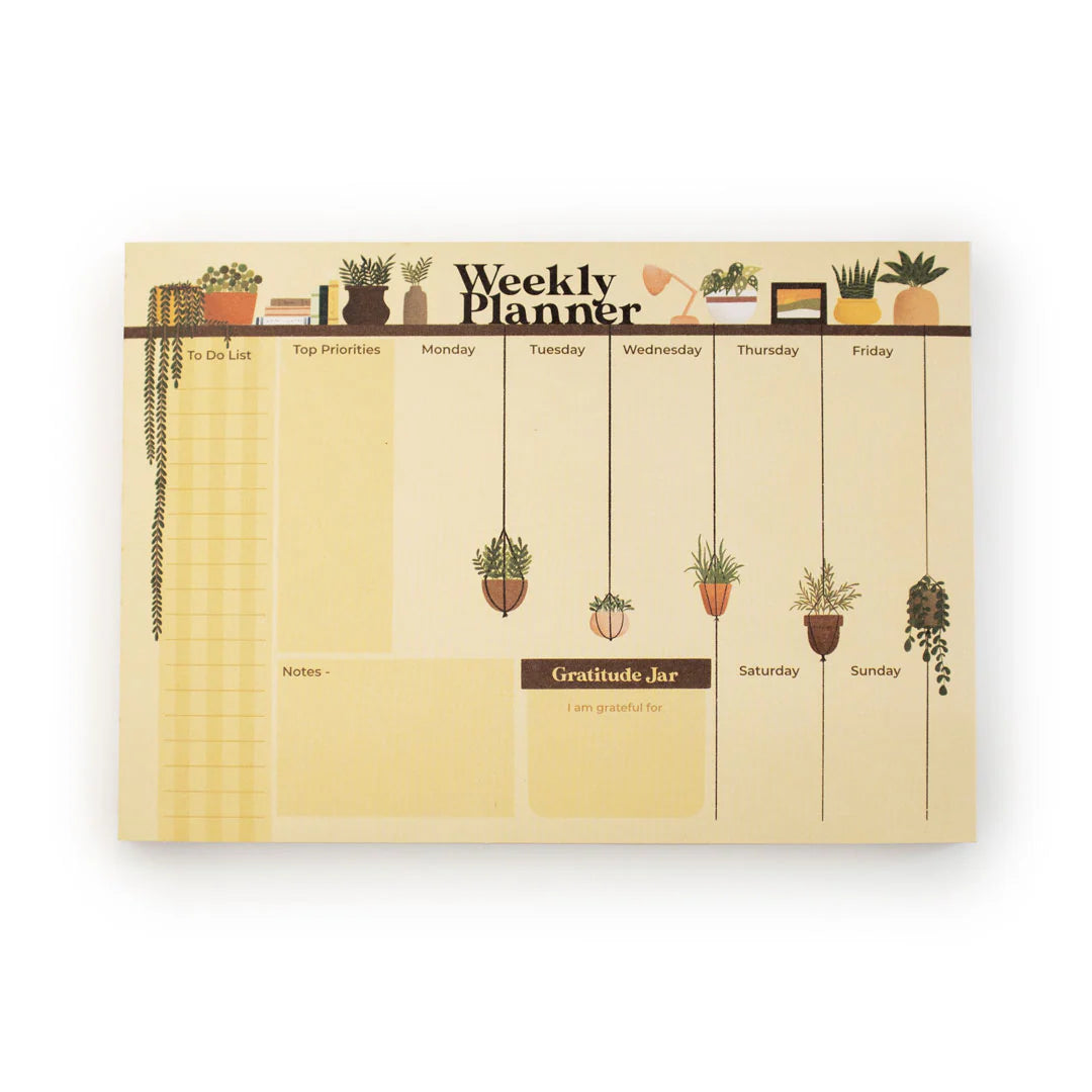 Botanical Bliss Magnetic Weekly Planner