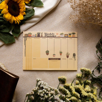 Botanical Bliss Magnetic Weekly Planner